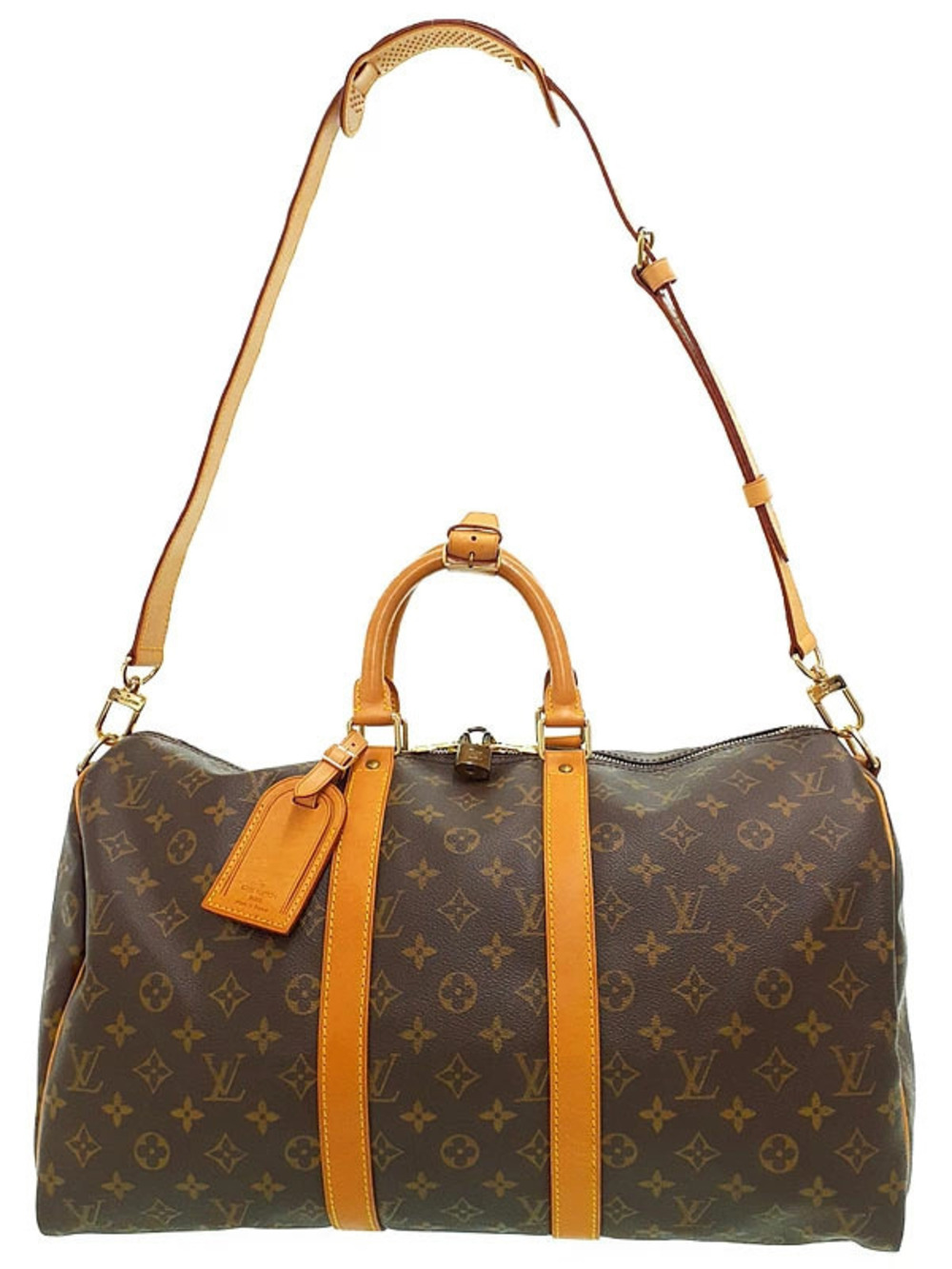 Louis Vuitton Monogram Keepall Bandouliere Bag